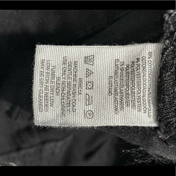 Free People Black Skinny Leg Jeggings Size 26 - Picture 12 of 13